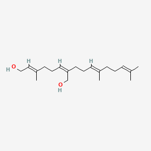 Chemical structure of Plaunotol