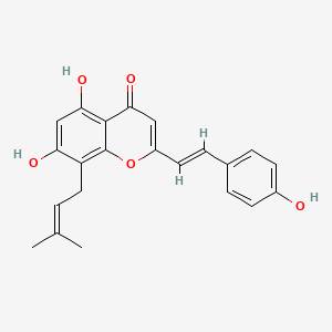 Chemical structure of Platachromone B
