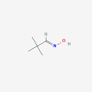 Chemical structure of Pivalaldehyde oxime