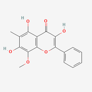 Chemical structure of Pityrogrammin