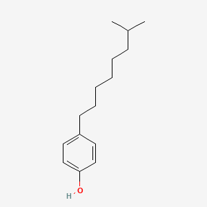 Chemical structure of p-isononylphenol