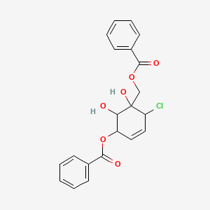 Chemical structure of Pipoxide chlorohydrin
