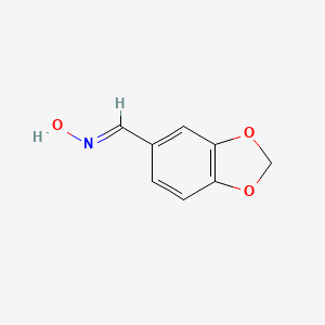 Chemical structure of PIPERONALDOXIME