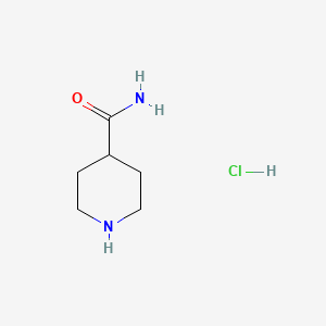 Chemical structure of Piperidine-4-carboxamide hydrochloride