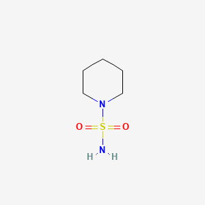 Chemical structure of 1-Piperidinesulfonamide