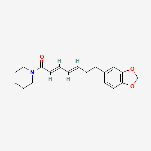 Chemical structure of Piperdardine