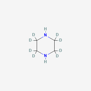 Chemical structure of Piperazine D8