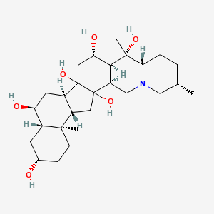 Chemical structure of Pingbeimine B