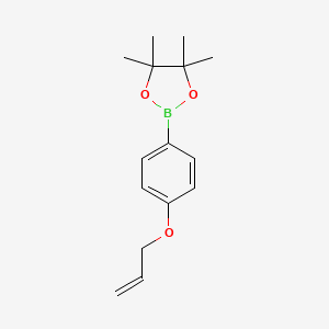 Chemical structure of Pinacol 4-(allyloxy) phenylboronic acid