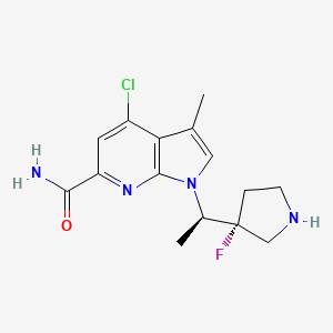 Chemical structure of PIM-IN-1