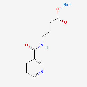 Chemical structure of Pikamilone sodium salt