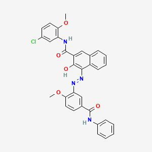 Chemical structure of Pigment Red 269