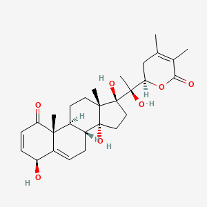 Chemical structure of Physapruin A