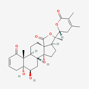 Chemical structure of Physaminimin N