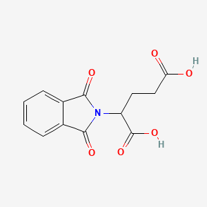 Chemical structure of Phthalyl-DL-glutamic Acid