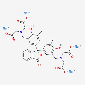 Chemical structure of Phthalein Complexon Sodium Salt