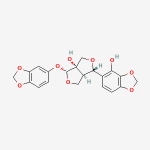 Chemical structure of Phrymarolin B