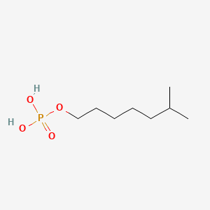 Chemical structure of Isooctyl monophosphate