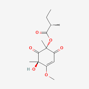 Chemical structure of Phomaligol A