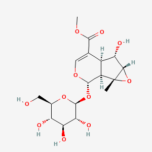 Chemical structure of Phlorigidoside C