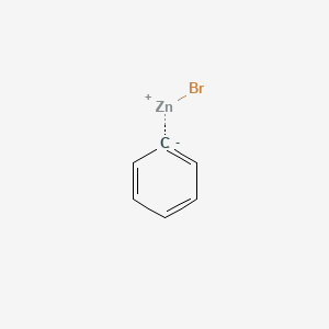 Chemical structure of Phenylzinc bromide