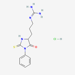 Chemical structure of PTH-arginine hydrochloride