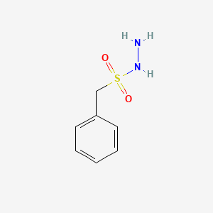 Chemical structure of Phenylmethanesulfonohydrazide