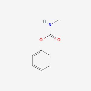 Chemical structure of Phenyl methylcarbamate
