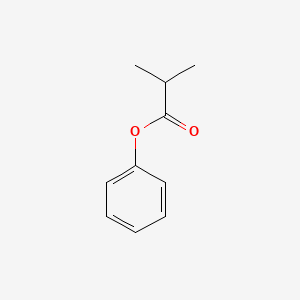 Chemical structure of Phenyl Isobutyrate