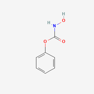 Chemical structure of phenyl hydroxycarbamate