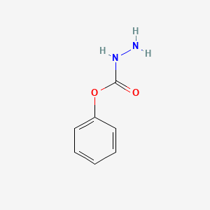 Chemical structure of Phenyl hydrazinecarboxylate