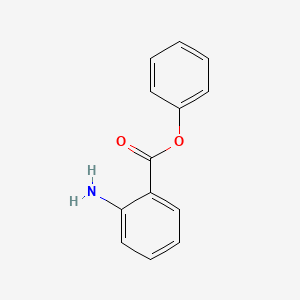 Chemical structure of Phenyl Anthranilate