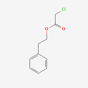 Chemical structure of Phenethyl 2-chloroacetate