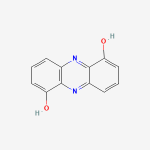 Chemical structure of Phenazine-1,6-diol