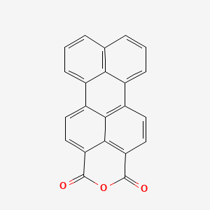 Chemical structure of Perylene-3,4-dicarboxylic anhydride
