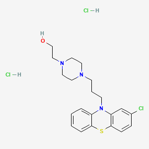 Chemical structure of Perphenazine dihydrochloride