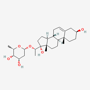 Chemical structure of Periplocoside N