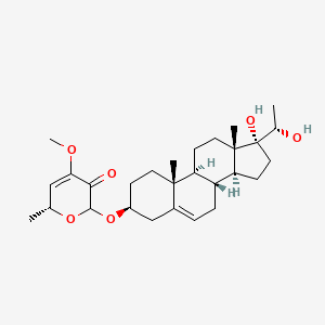 Chemical structure of Periplocogenin