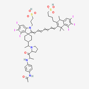 Chemical structure of Perfluoropolyether Alcohol