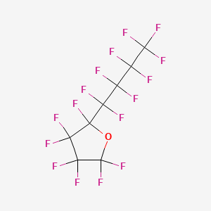 Chemical structure of Perfluoro(2-butyltetrahydrofuran) (so called)
