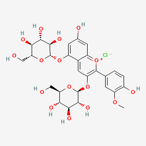 Chemical structure of Paeonin