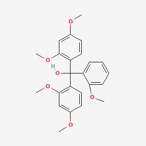 Chemical structure of Pentamethoxy Red