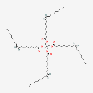 Chemical structure of Pentaerythritol tetraoleate