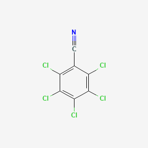 Chemical structure of Pentachlorobenzonitrile