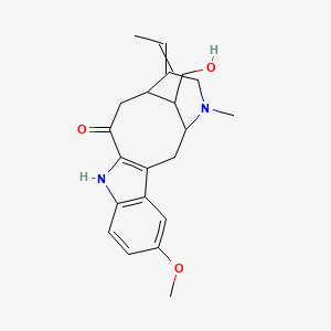 Chemical structure of Pelirine