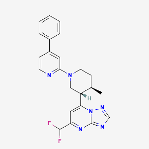Chemical structure of PDE2A-IN-1