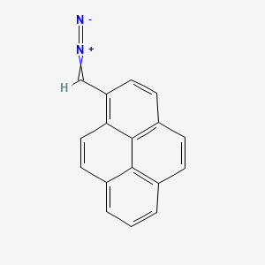 Chemical structure of PDAM