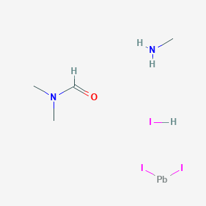 Chemical structure of PbI2/MAI(1:1)-DMF Complex