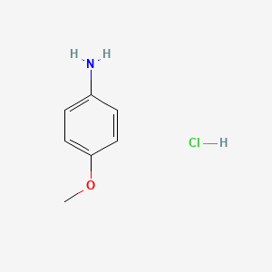 Chemical structure of p-Anisidine Hydrochloride