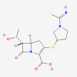 Chemical structure of Panipenem